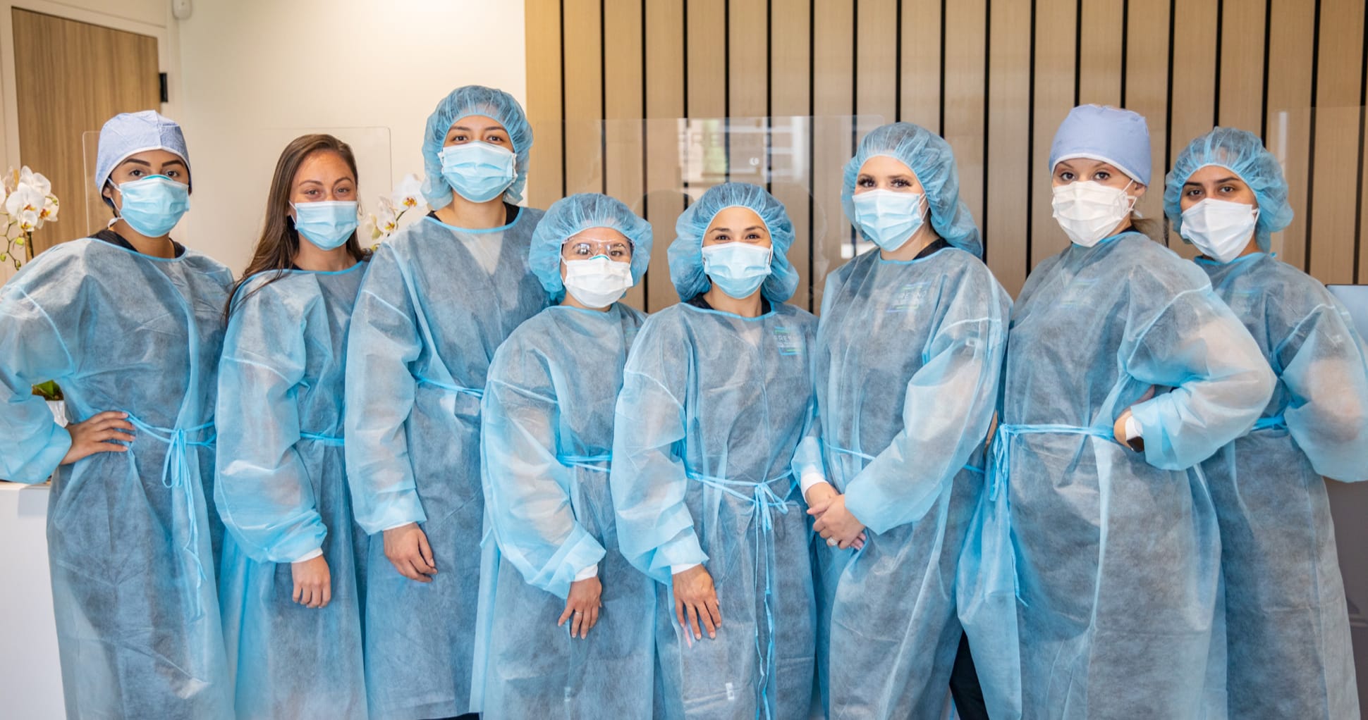 The staff at Fresno Oral Maxillofacial Surgery & Dental Implant Center