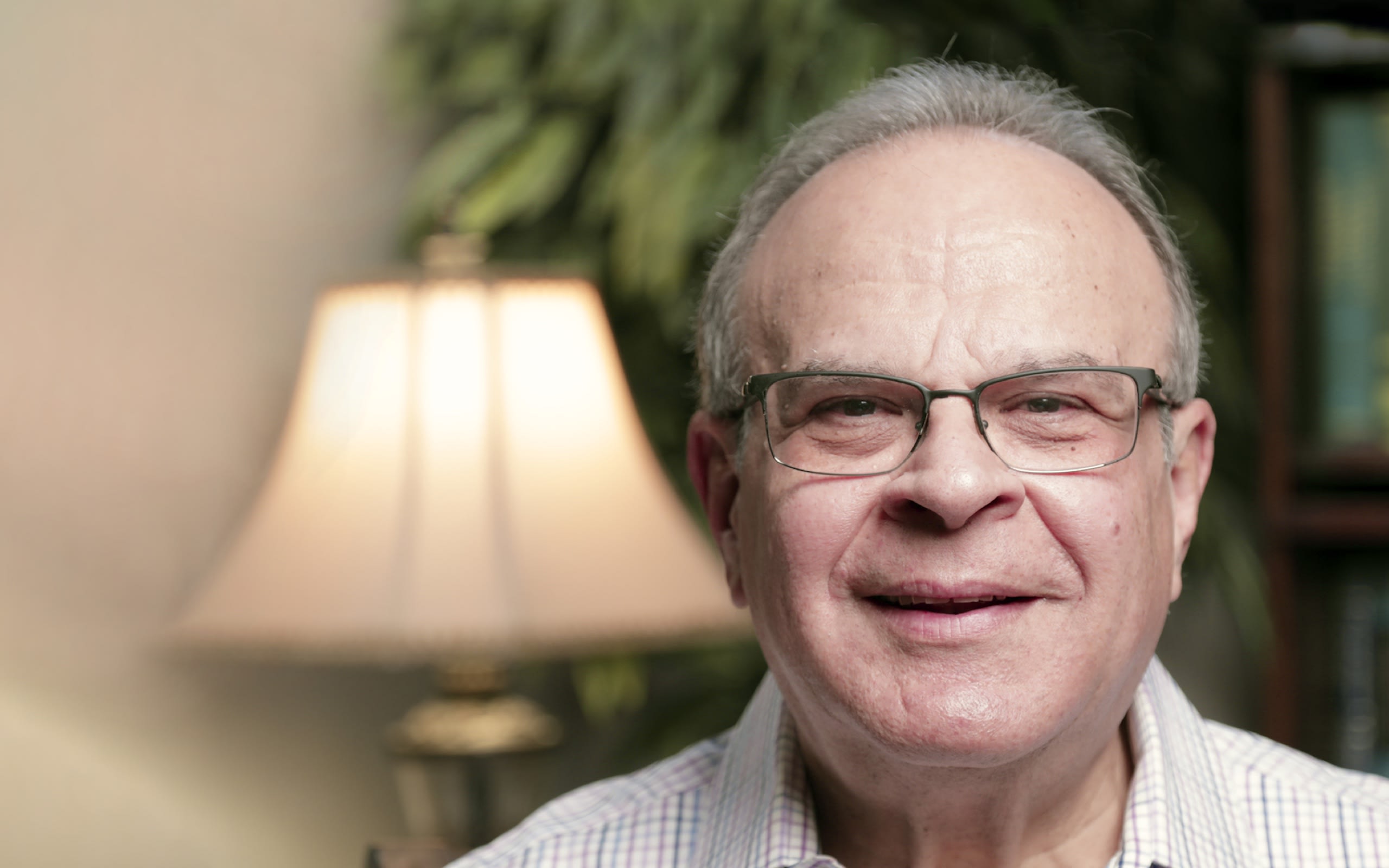 Homepage testimonial Les