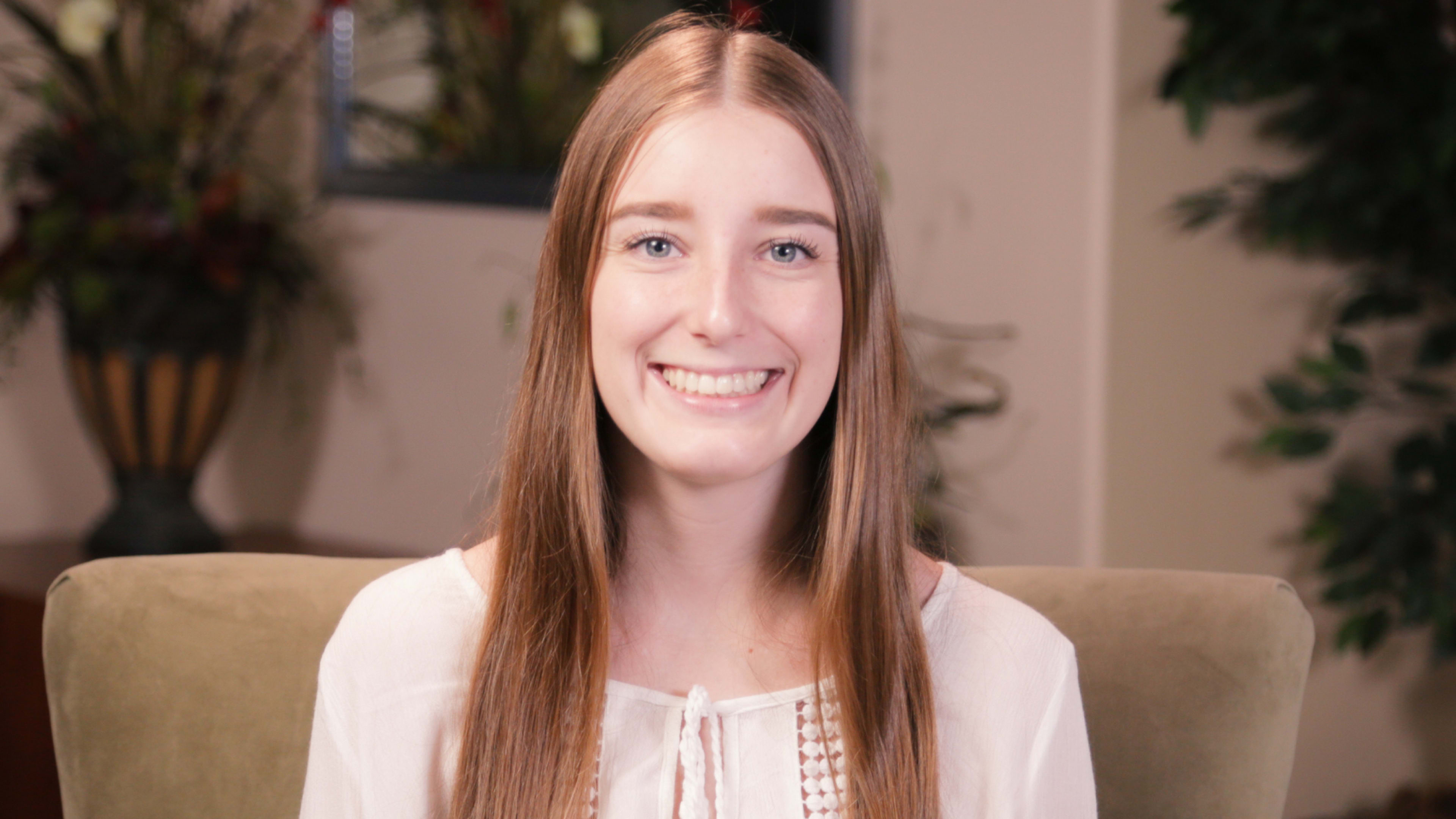 Melissa got her wisdom teeth removed, Visalia, CA.