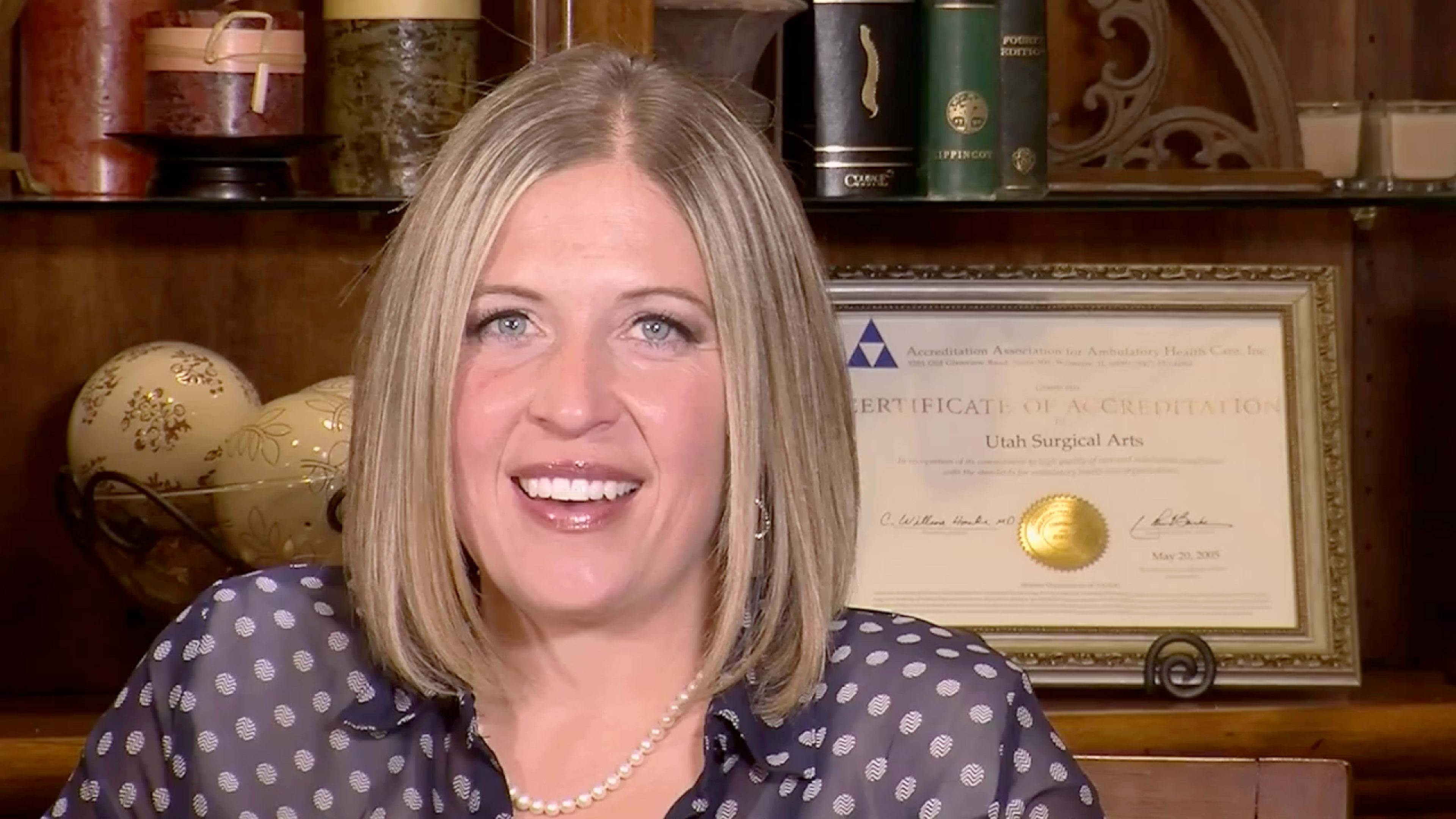 Tara had a bone graft at Utah Surgical Arts in South Jordan, UT