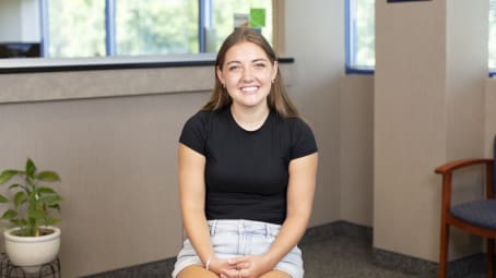 Gabby wisdom teeth removal patient in Califon, NJ