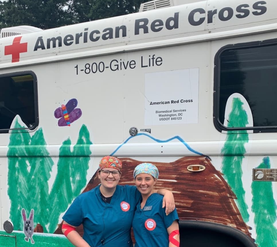 Query in the community blood drive