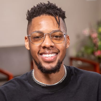 Malcom had oral surgery at Oral Surgery Group