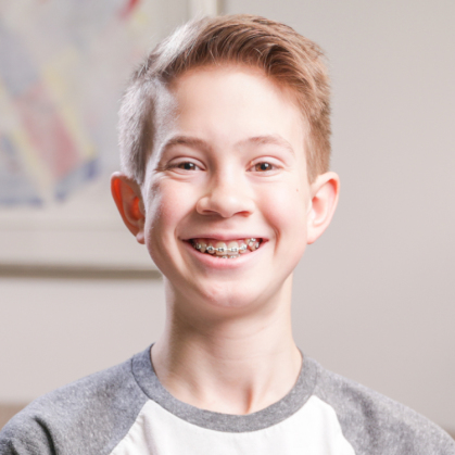 Danny got braces in Omaha, NE