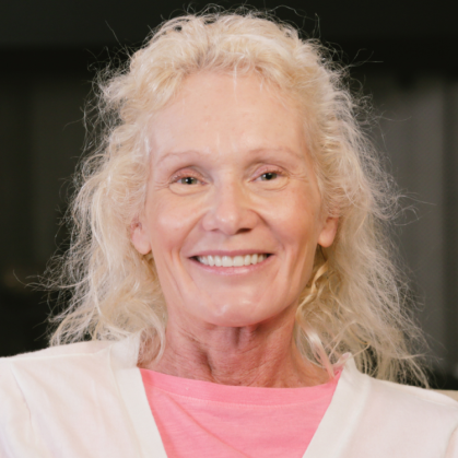 Connie full arch testimonial facewall