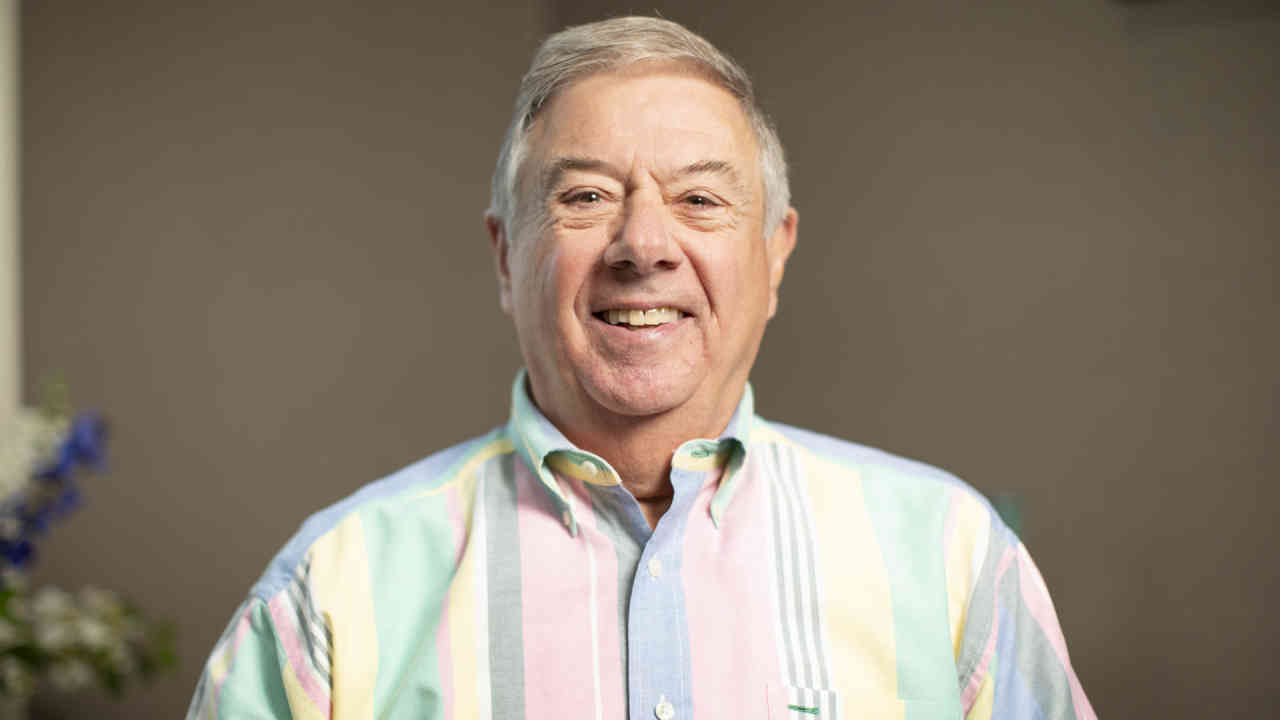 portrait image of roy after dental implants