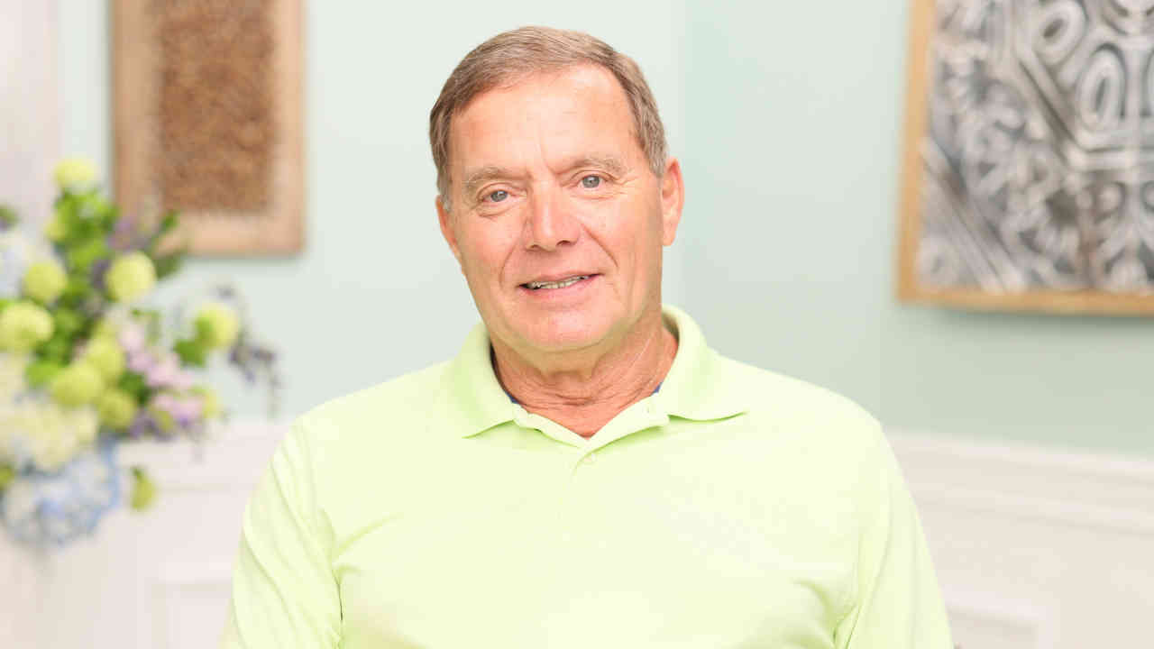 portrait image of billy after dental implants