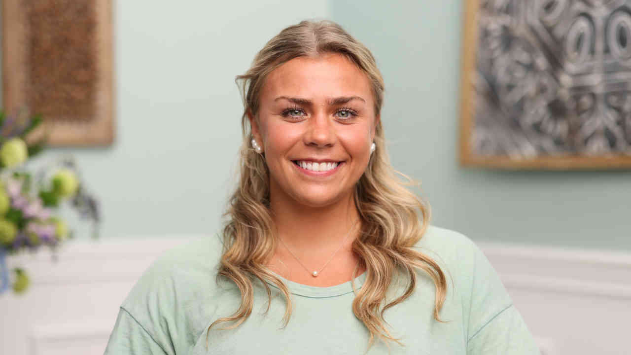 portrait image of emily after wisdom teeth removal