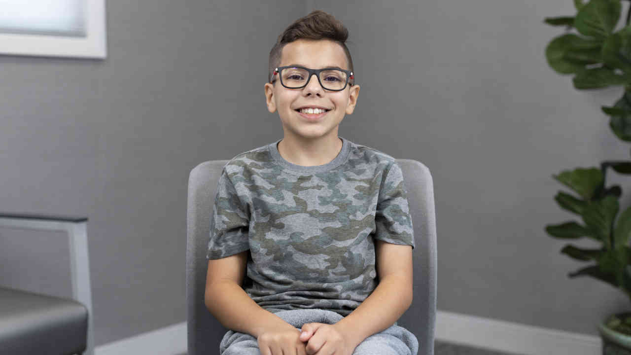 portrait image of christian after tooth extraction