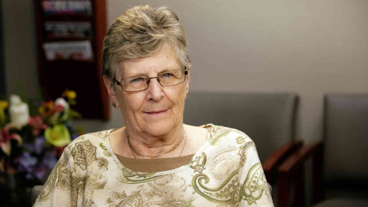 portrait image of barbara after dental implants