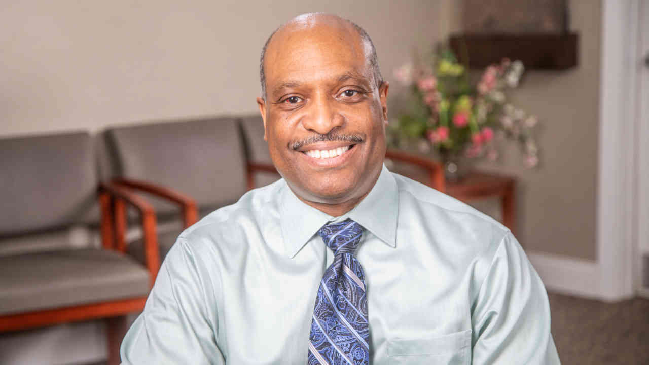 portrait image of randall after dental implants