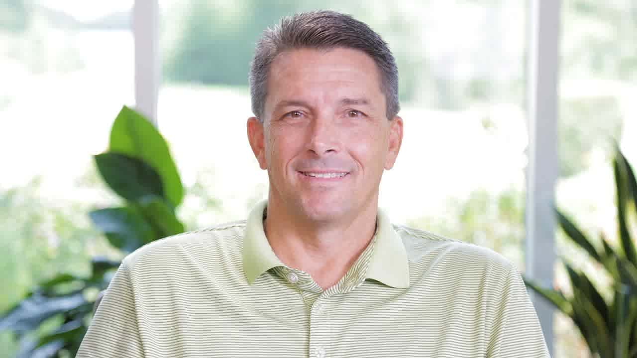 portrait image of ben after dental implants