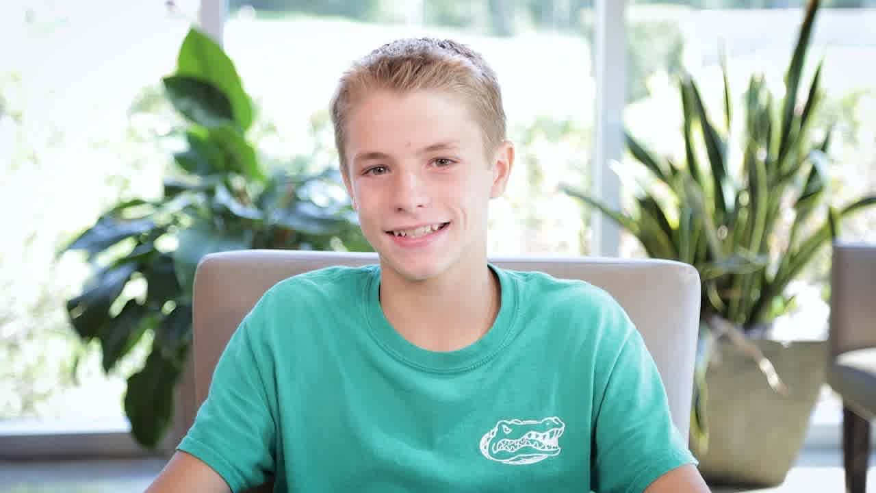 portrait image of george after wisdom teeth removal