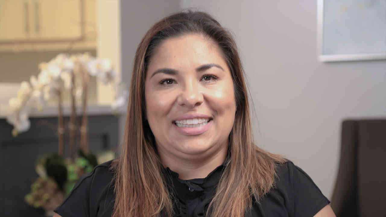 portrait image of Adriana after Oral Pathology