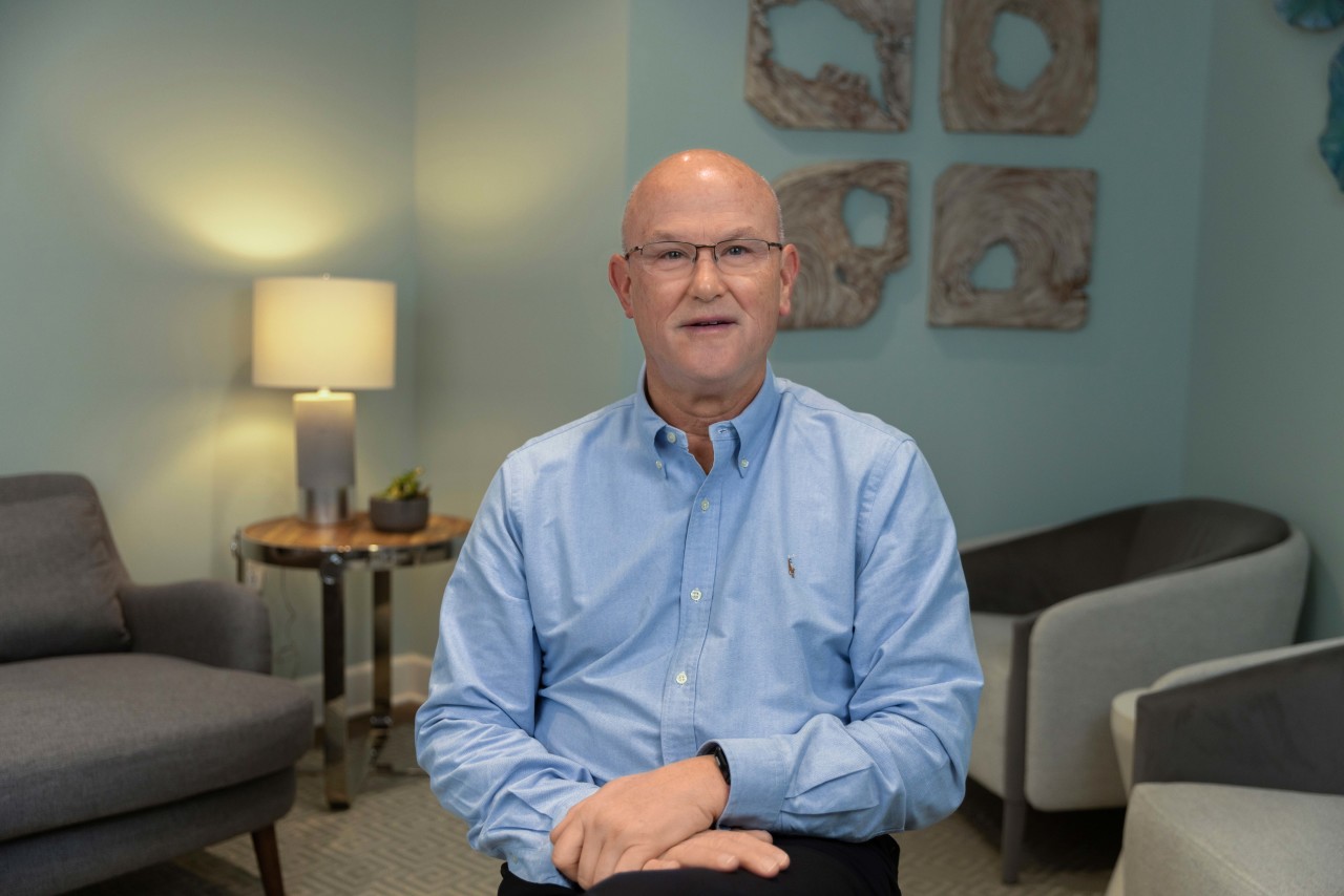 portrait image of paul after dental implants