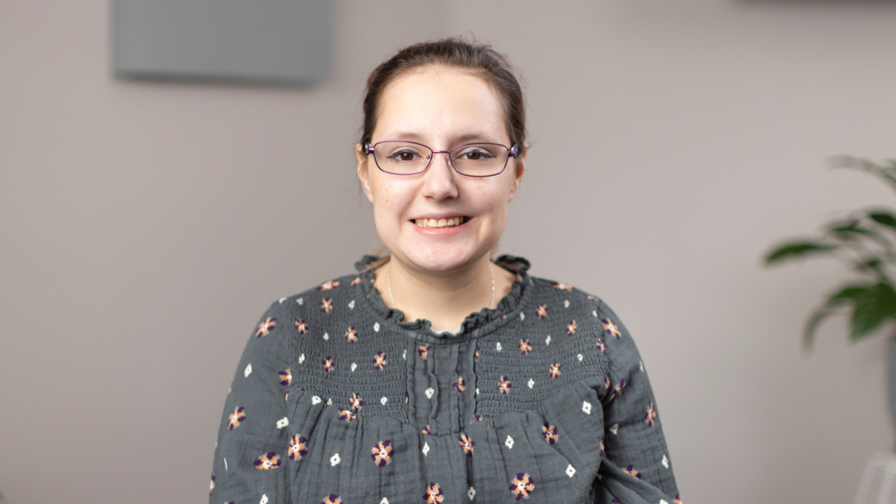 portrait image of haley after wisdom teeth removal