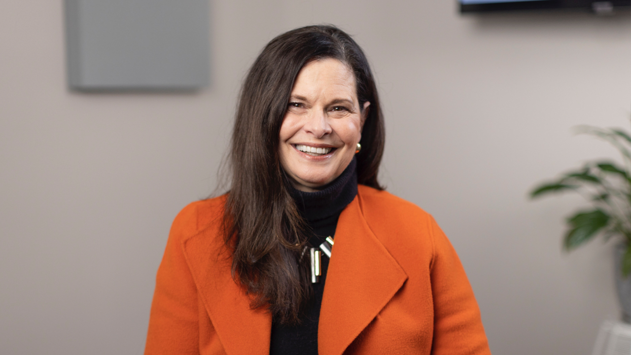 portrait image of stephanie after dental implants