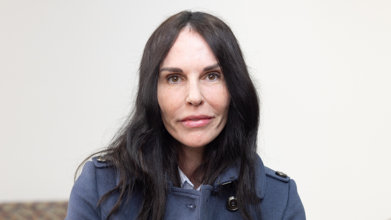 portrait image of angela after tooth extractions