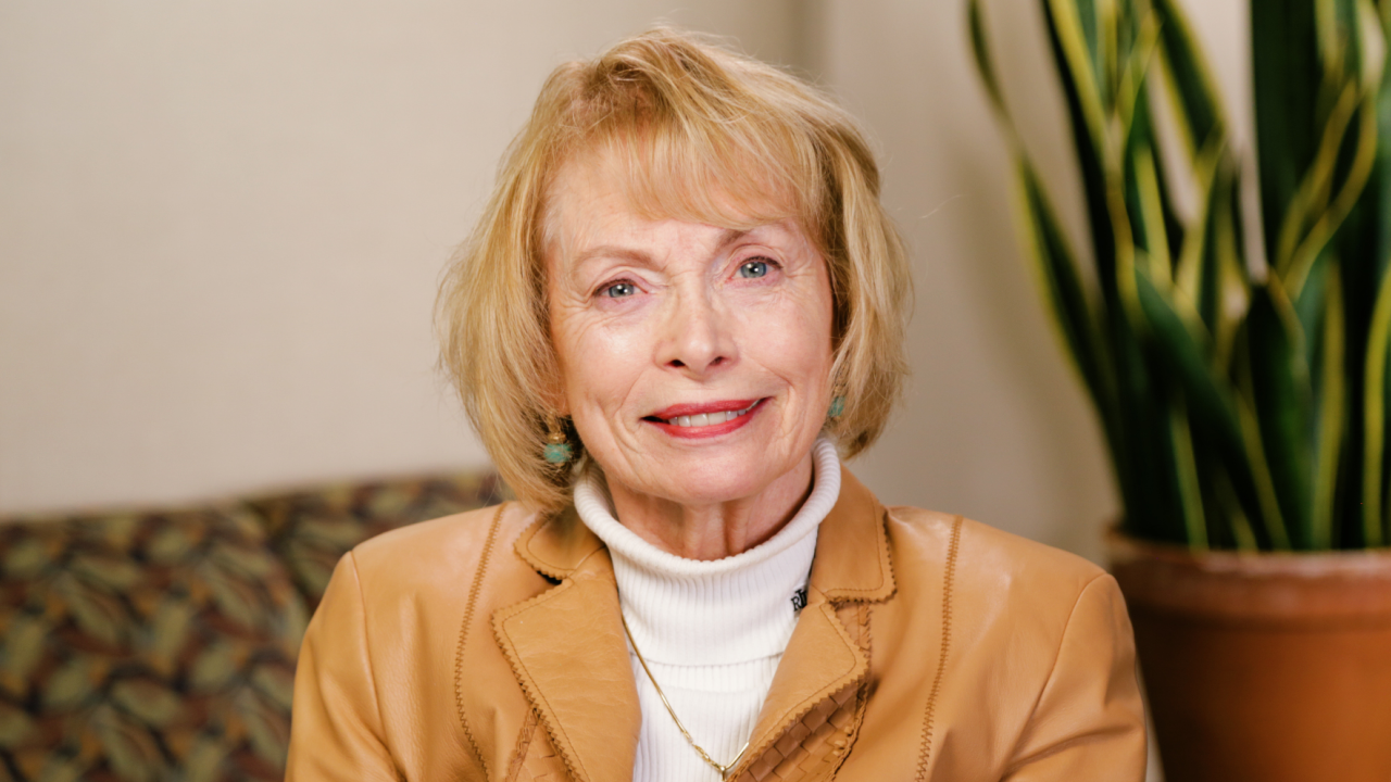 portrait image of barbara after dental implants