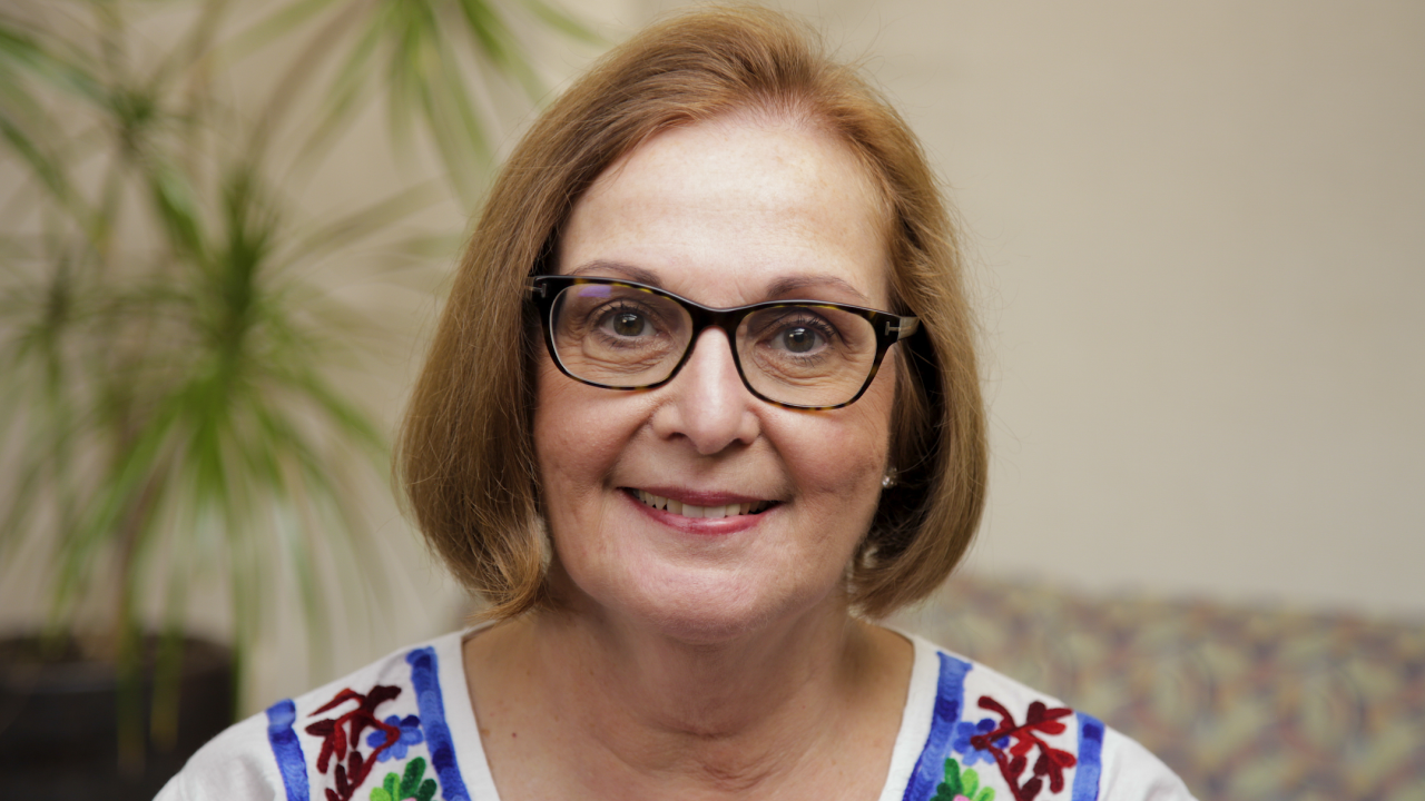 portrait image of betty after dental implants