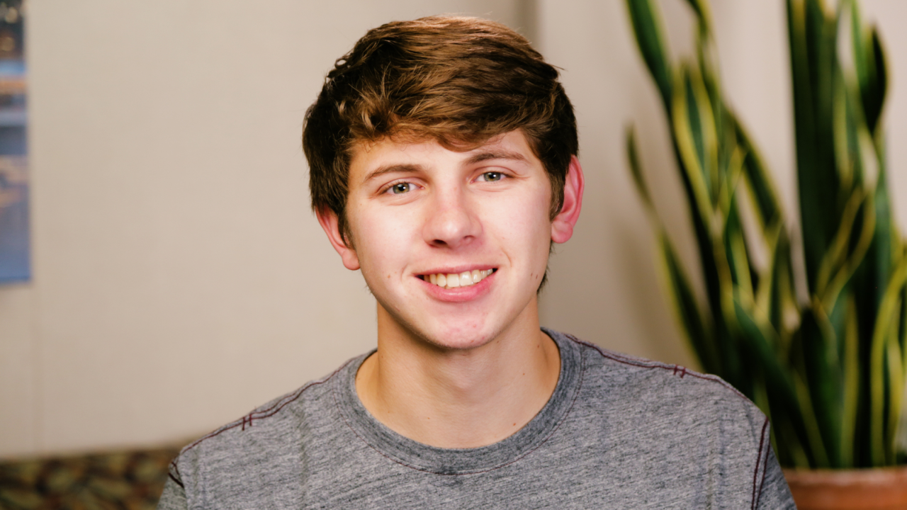 portrait image of brett after wisdom teeth removal