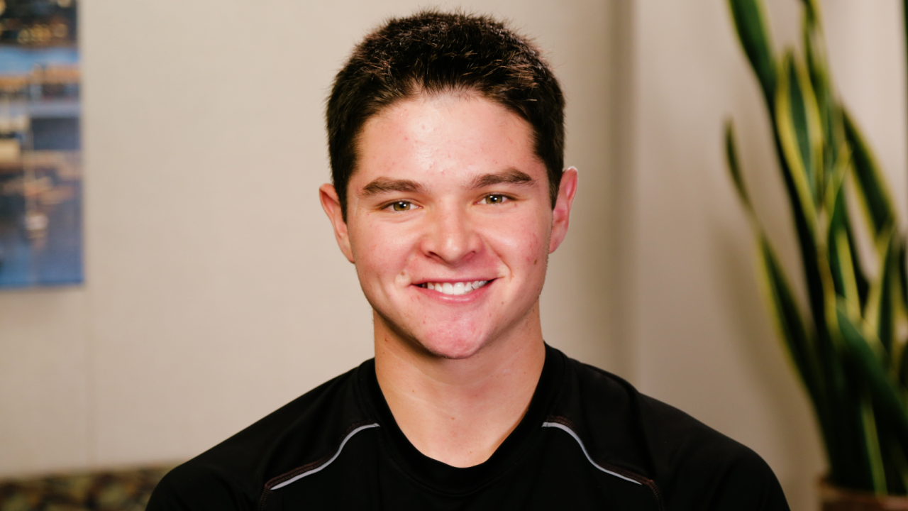 portrait image of danny after wisdom teeth removal