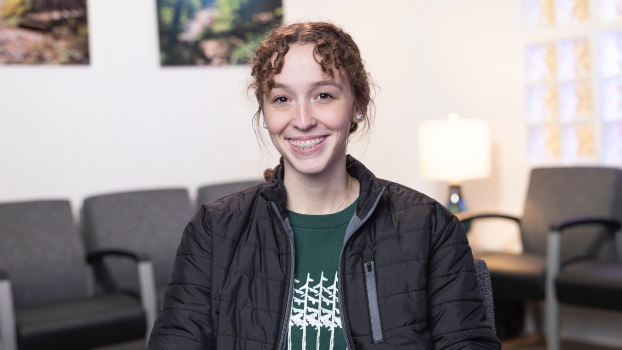 portrait image of ashley after wisdom teeth removal