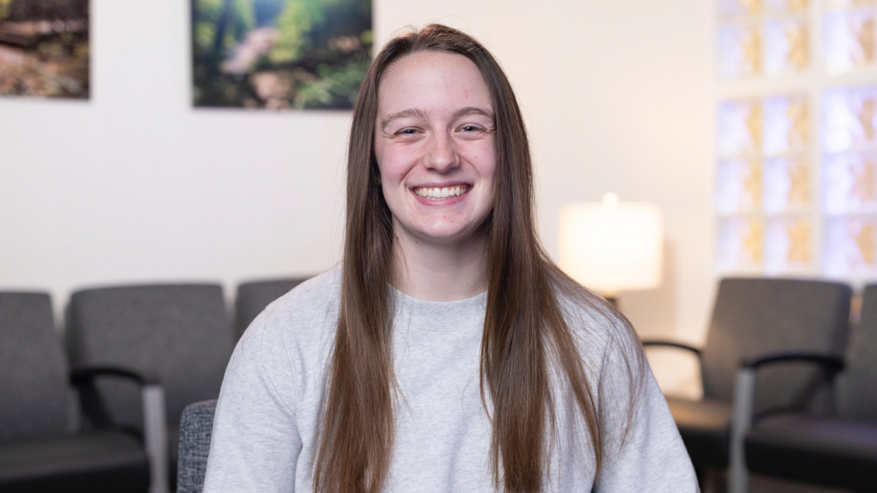 portrait image of audrey after wisdom teeth removal