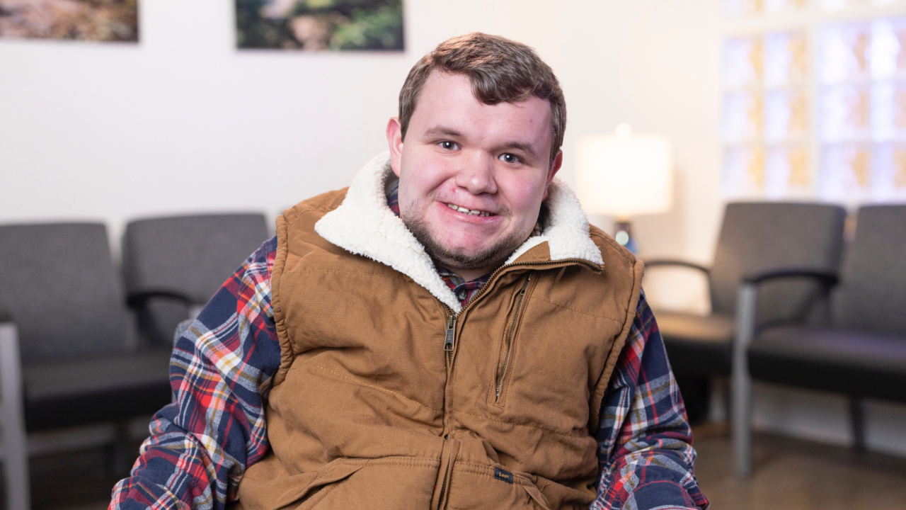 portrait image of josh after dental implants
