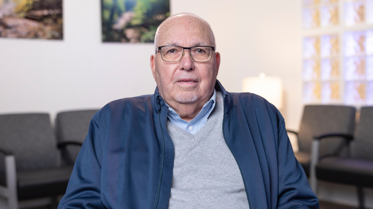 portrait image of ron after dental implants