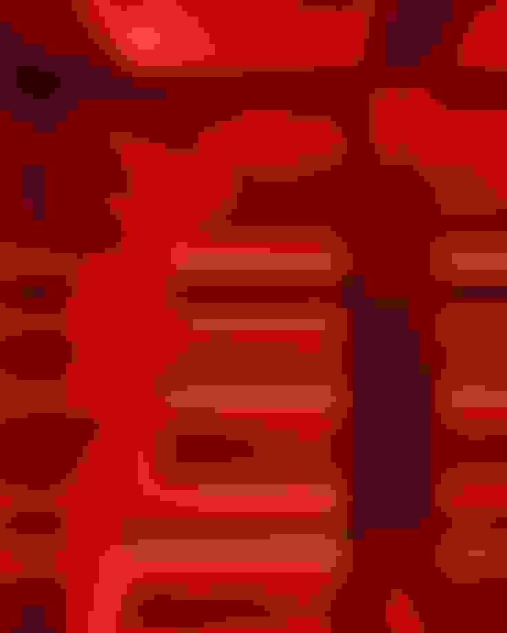 LED Lighting Red Sky Shepherds Huts