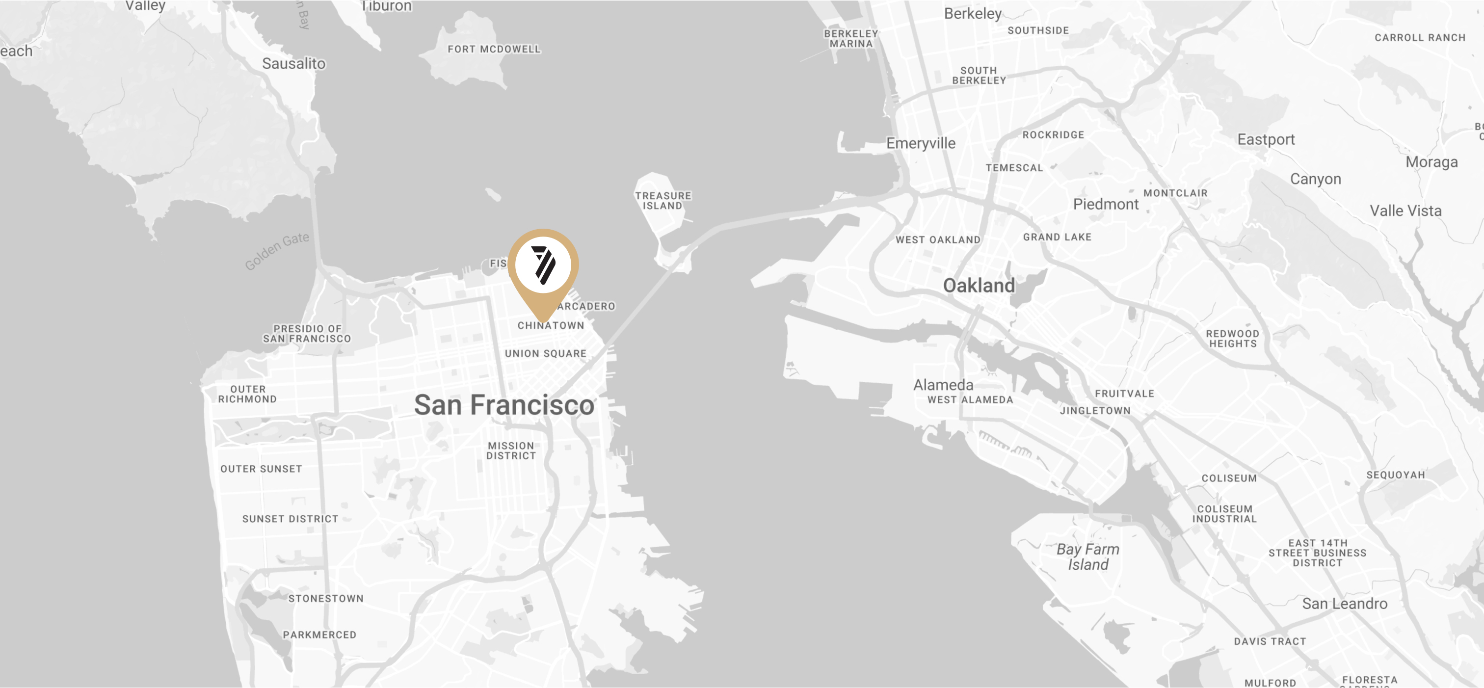 Contact page splash with marker