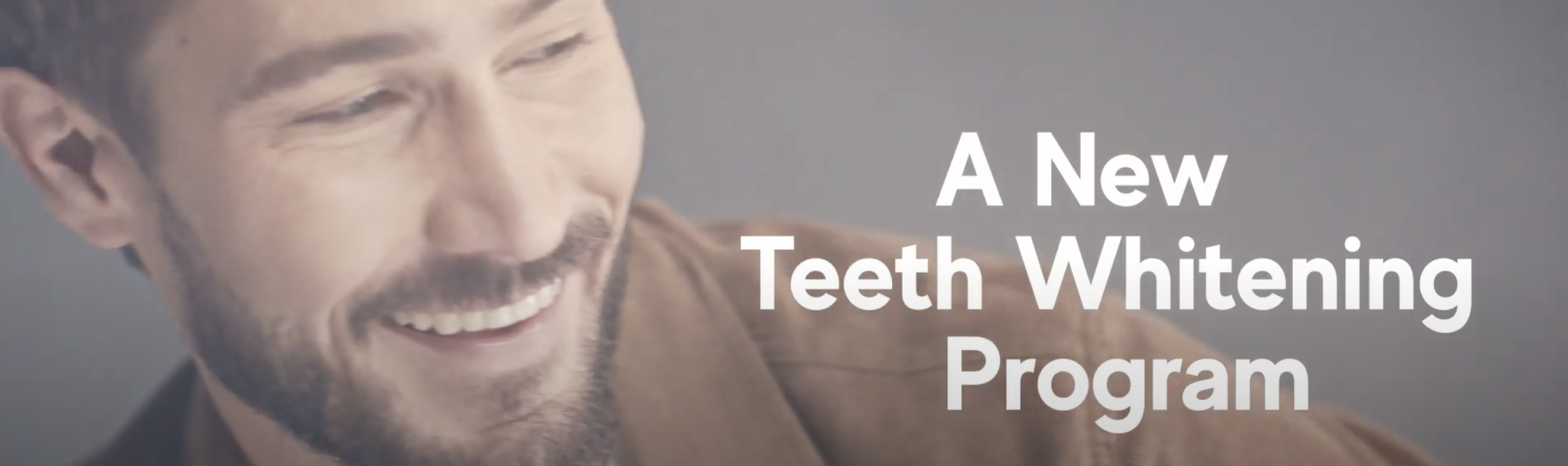 Teeth whitening thumb