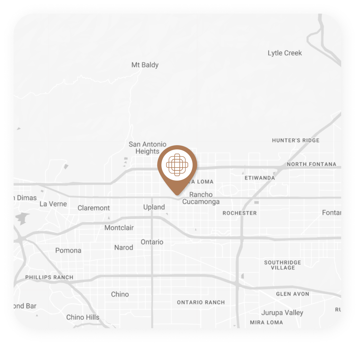 Contact us splash with marker