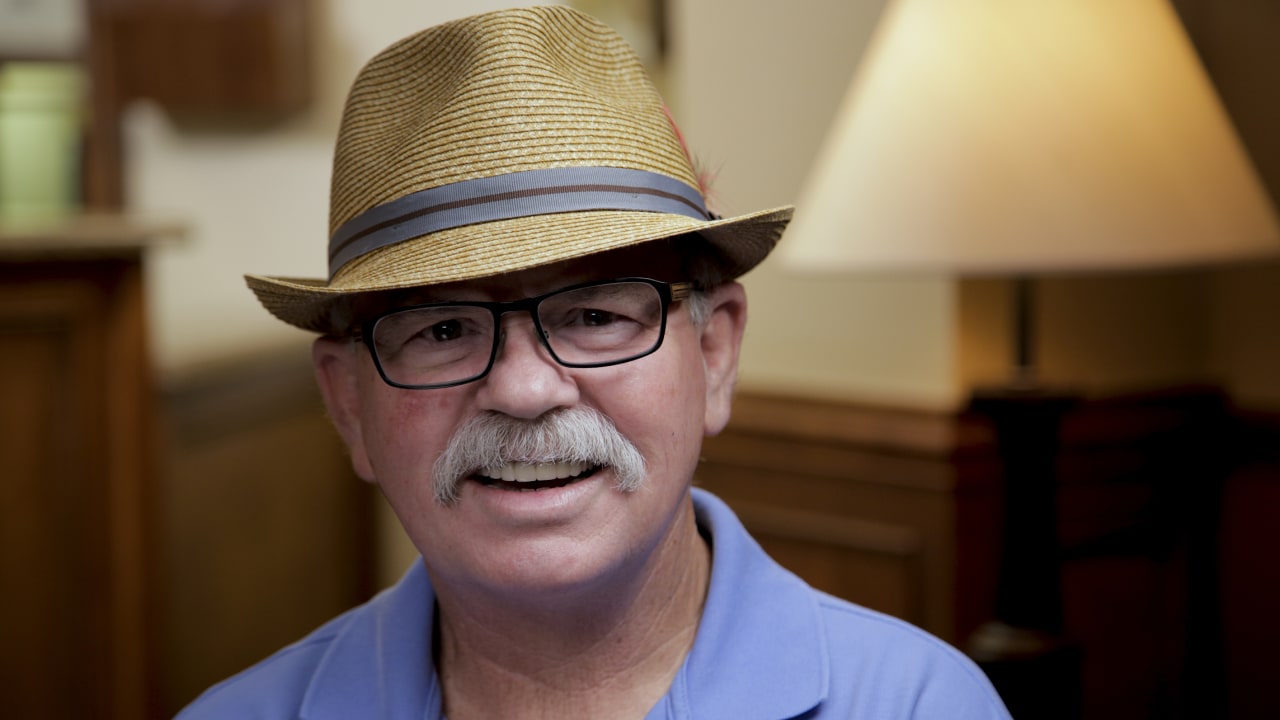 portrait image of bob after dental implants