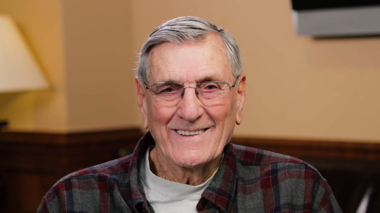 portrait image of gomer after full-arch restoration