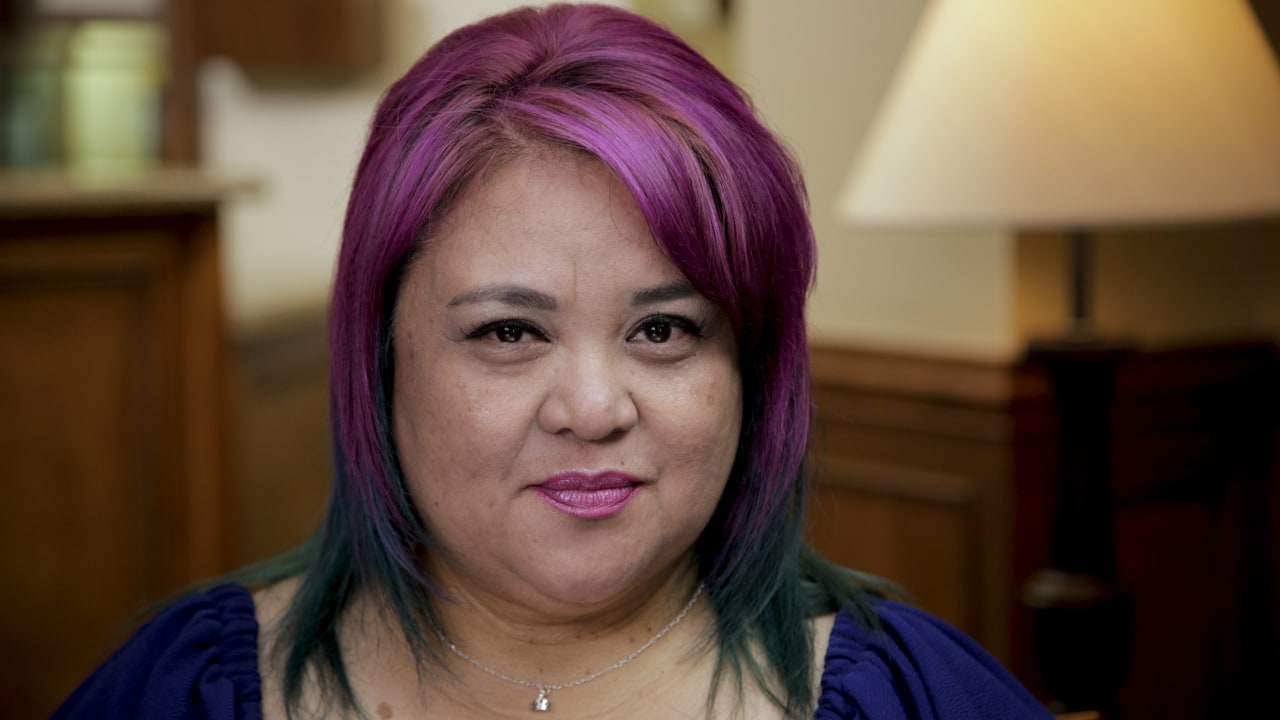 portrait image of jessilyn after dental implants