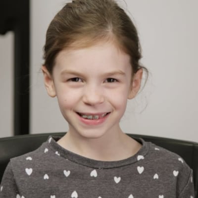 Harper got braces in Omaha, NE