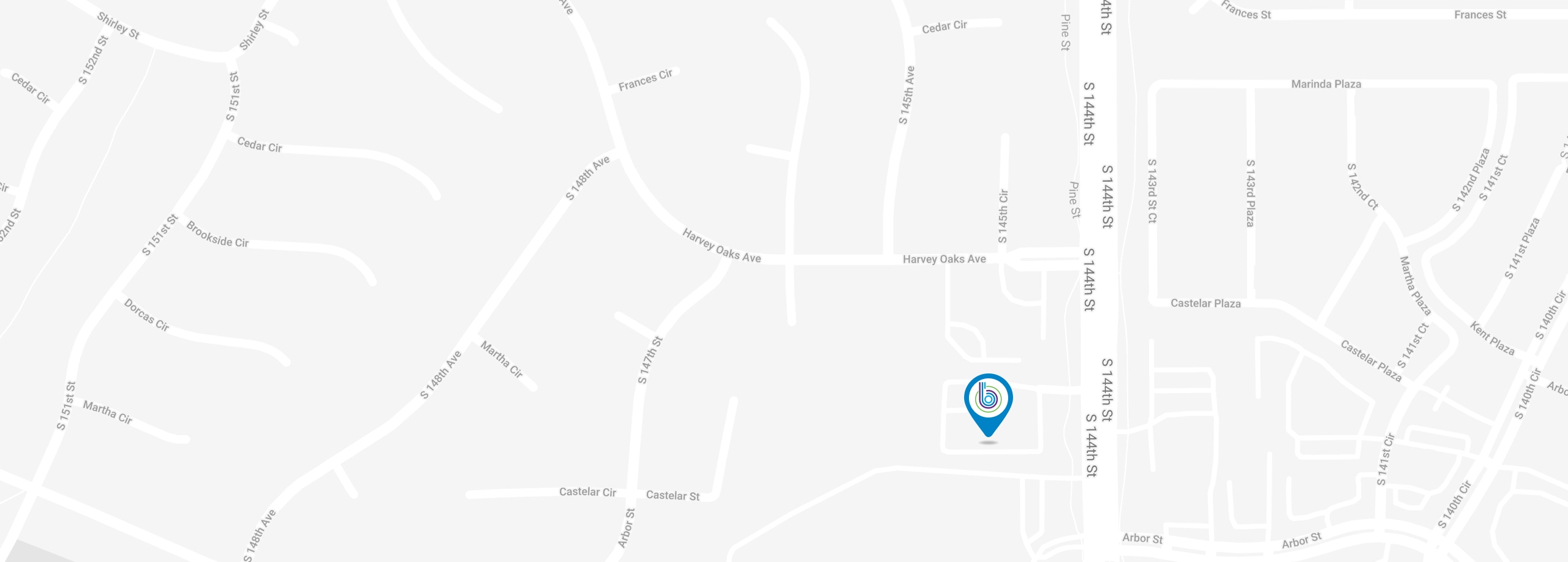 Contact page splash marker