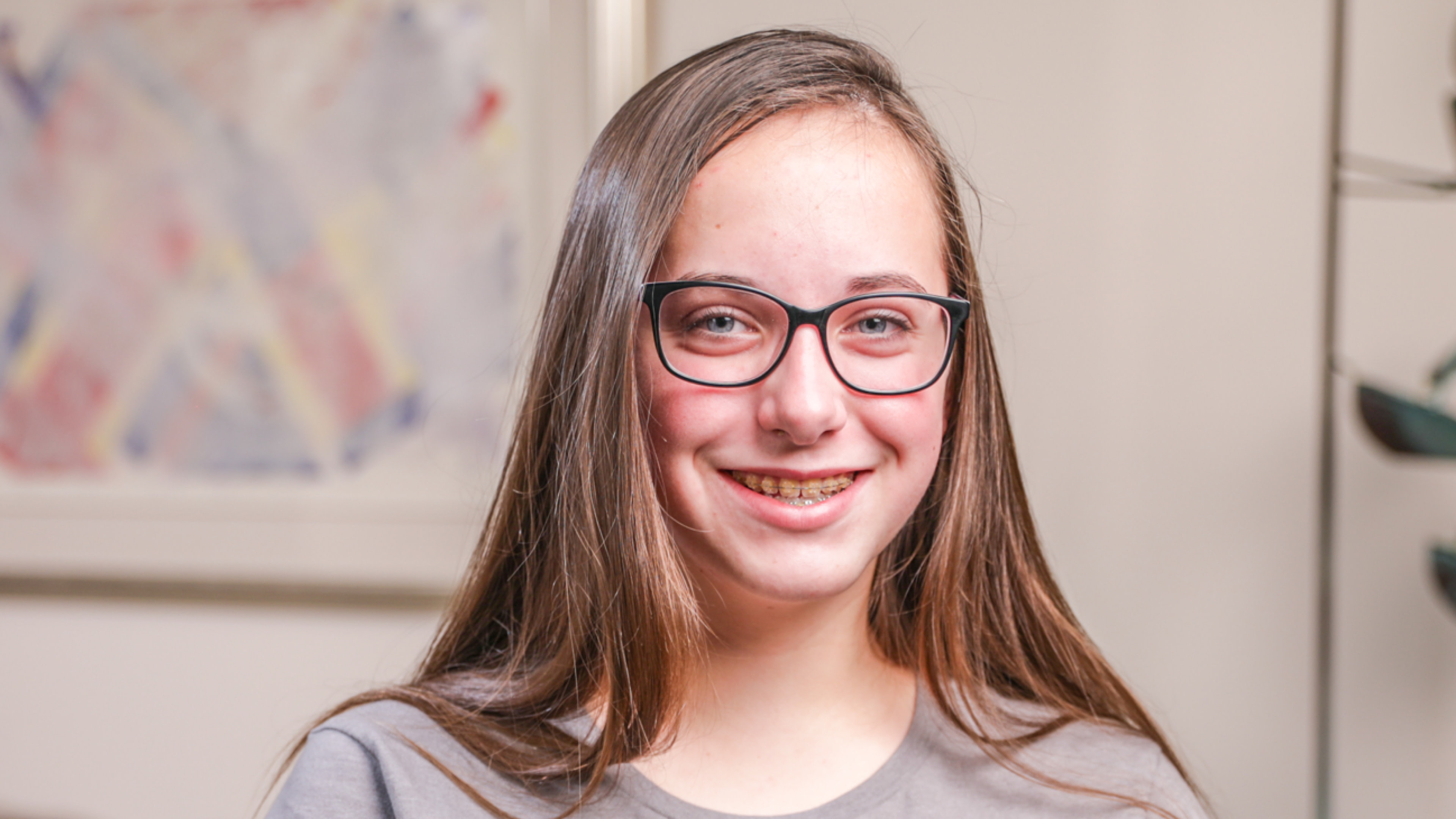 Raegen got braces in Omaha, NE