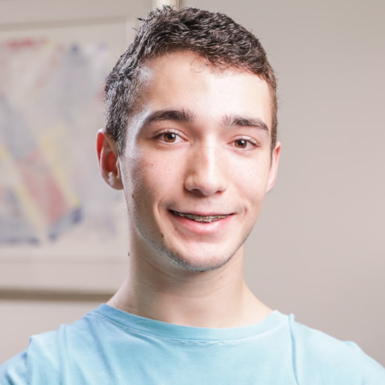 Spencer got braces in Omaha, NE