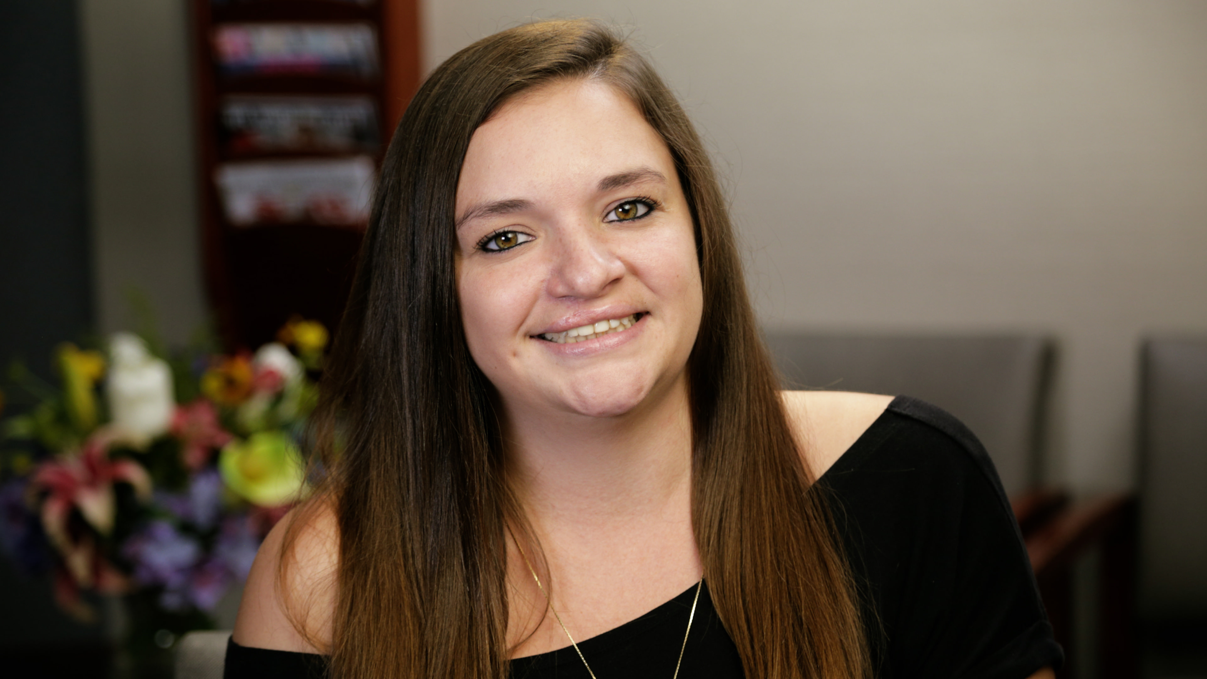 Erika got a dental implant in New Brunswick, NJ