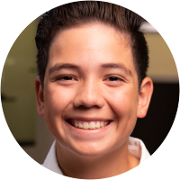 Donato got braces and Invisalign in Fresno, CA