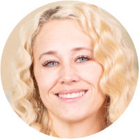 Katrina clear aligners testimonial facewall