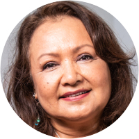 Patricia had a tooth extracted, a bone graft, and a dental implant