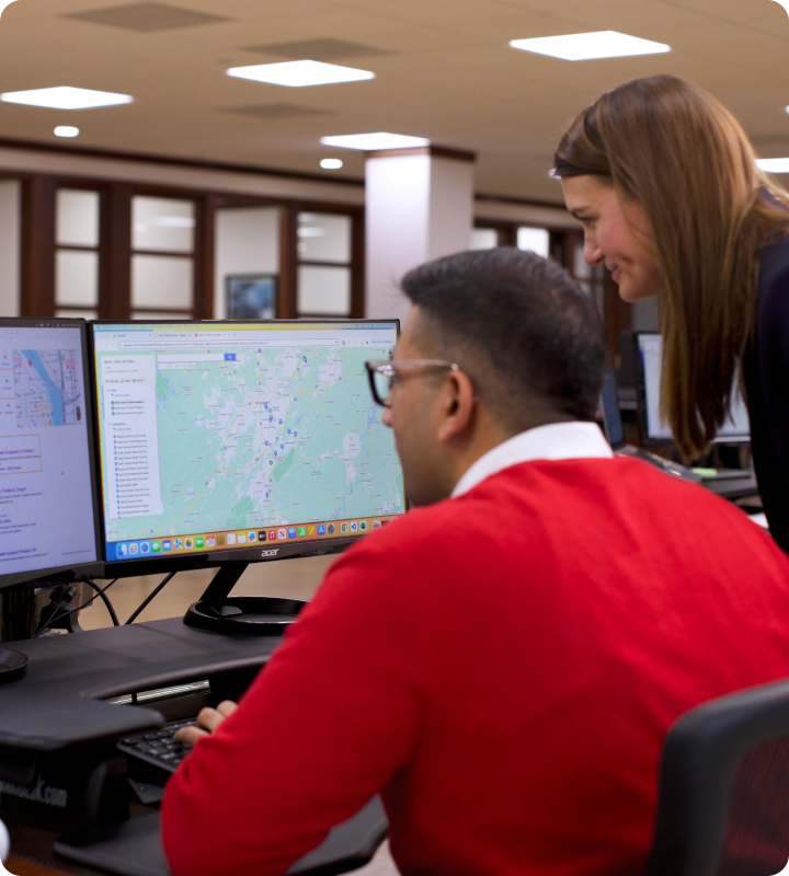 Nuvolum service research and data hero mobile