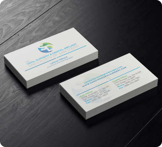 Sdos branding business card