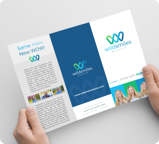 Wildsmiles branding business card