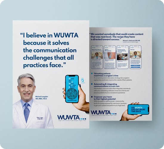 Wuwta branding posters