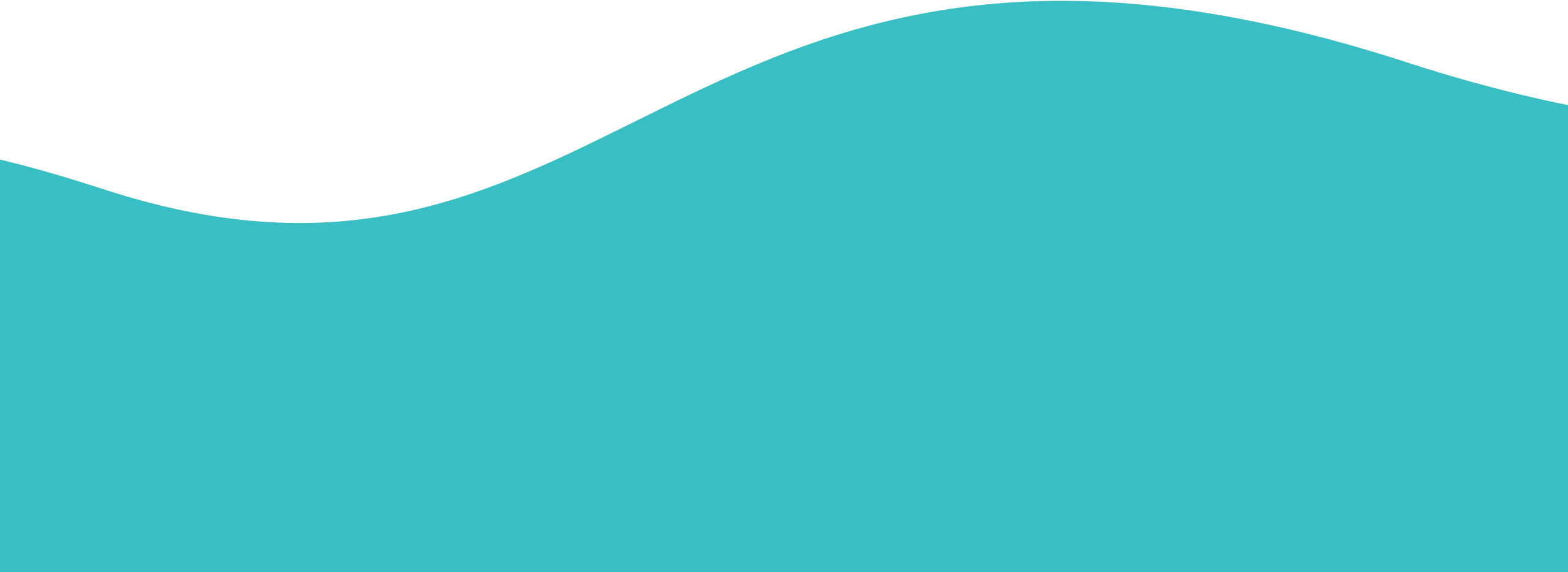 teal background